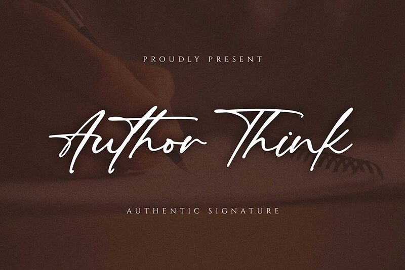 Author Think Carattere
