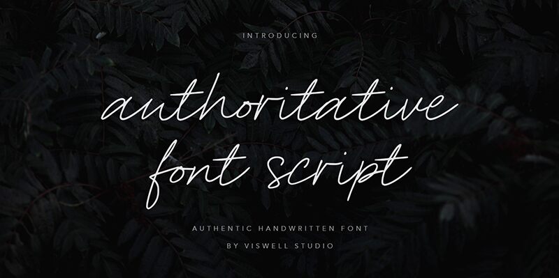 Authoritative-Regular font | Fonts2u.com