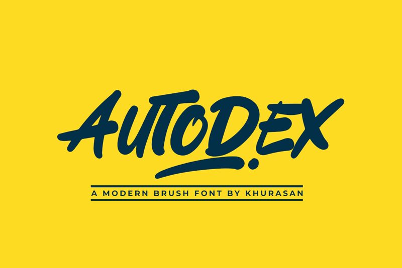 Autodex Carattere