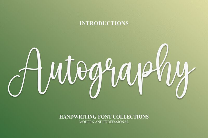 Autography Carattere