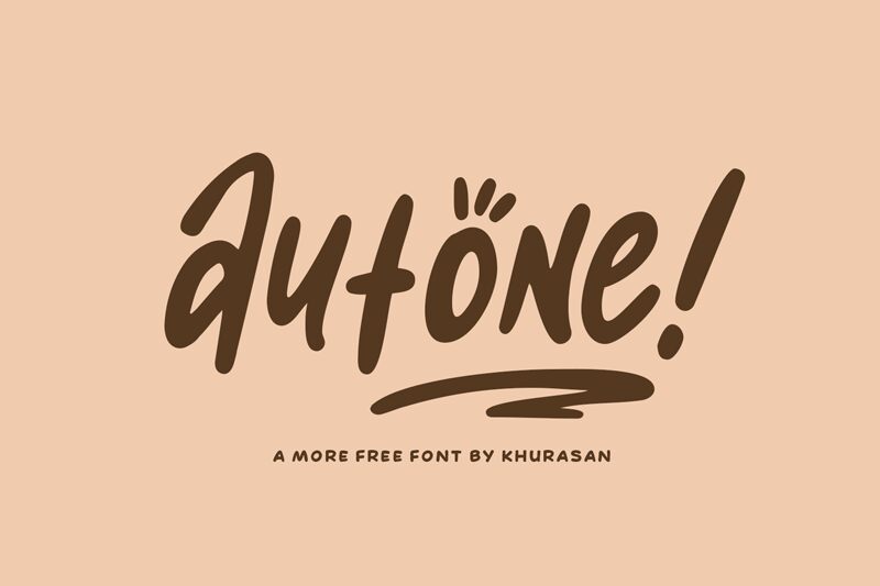 Autone Шрифт