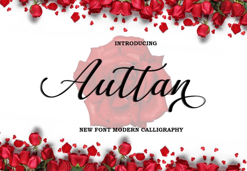 Auttan  Schriftart