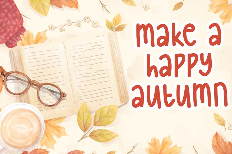 Autumn Leaves Schriftart