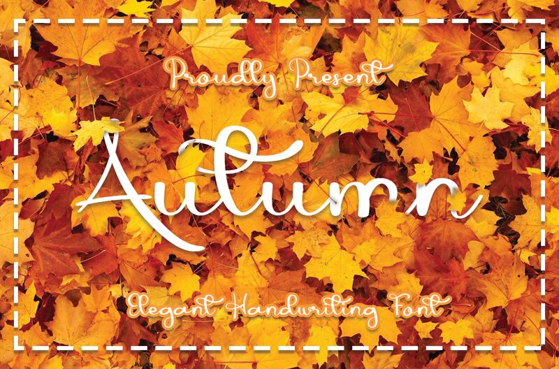 Autumn font