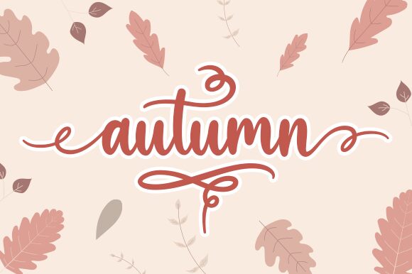 Autumn font