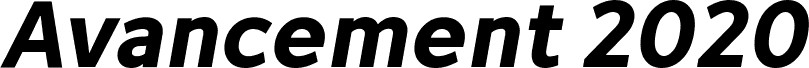 Avancement 2020 Bold Italic