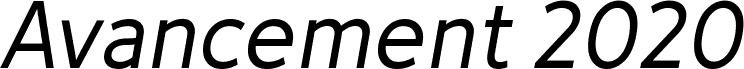 Avancement 2020 Italic
