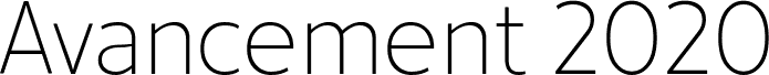 Avancement 2020 Thin