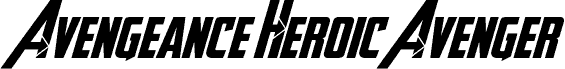 Avengeance Heroic Avenger Normal