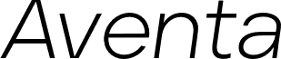 Aventa-LightItallicPERSONALUSEONLY