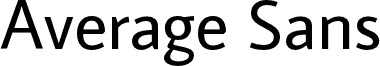 Average Sans