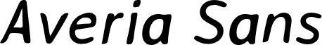 AveriaSans-Italic