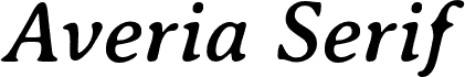 AveriaSerif-Italic
