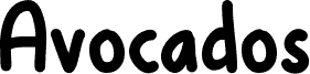 Avocados