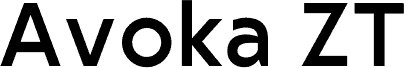 Avoka ZT_Standard Version 1.0 Bold