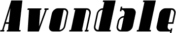 Avondale Italic