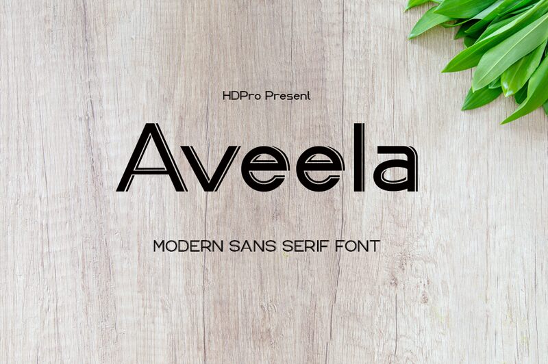 Aveela Шрифт
