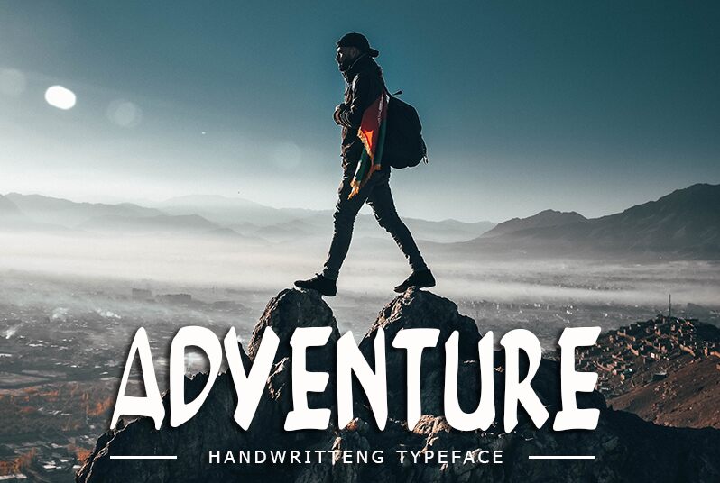 AVENTURES Schriftart