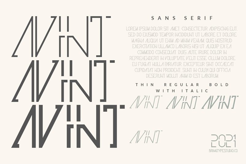 Avint Font