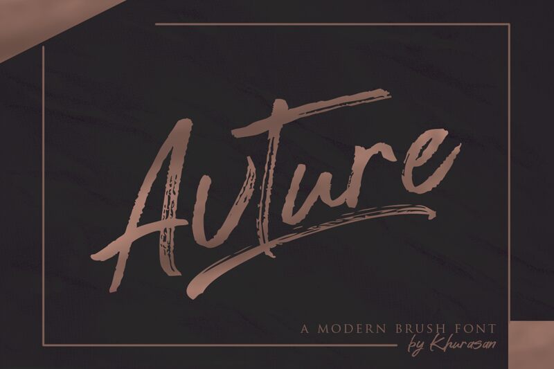 Avture Schriftart