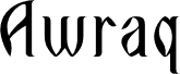 Awraq Regular