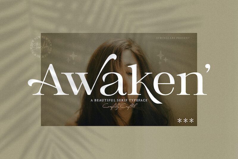 Awaken Schriftart