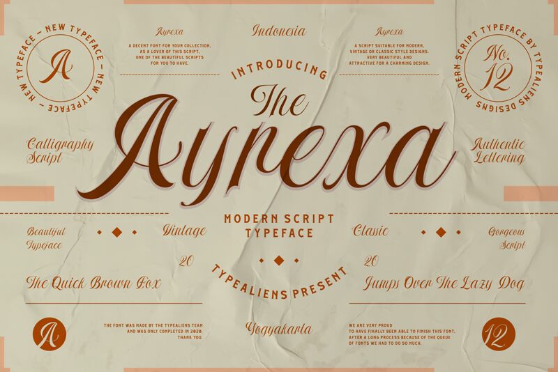 Ayrexa Czcionka