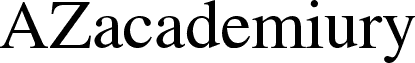 AZacademiury