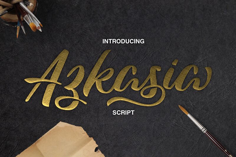 Azkasia Schriftart