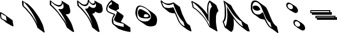 Preview of the B Aseman Italic font