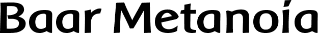 Baar Metanoia Bold