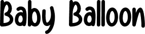 Baby Balloon