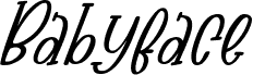 Babyface Italic