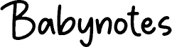Babynotes الخط
