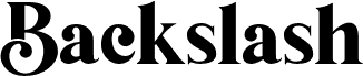 Backslash Regular
