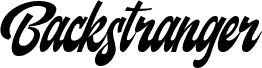 Backstranger Thin Italic