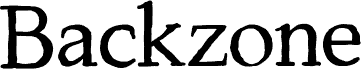 Backzone DEMO Bold font | Fonts2u.com
