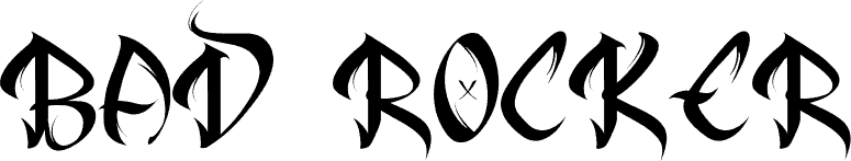 Rocker Bad Bad Rocker Demo font