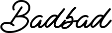 Badbad Script