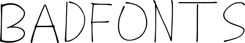 Badfonts Regular font | Fonts2u.com