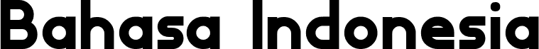 Bahasa Indonesia Bold