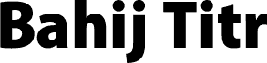 Bahij Titr Bold
