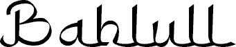 Bahlull Regular fonte