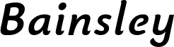 Bainsley Bold Italic