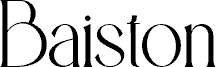 Baiston Regular písmo
