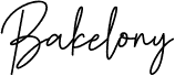 Bakelony 字体