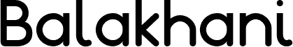 Balakhani-Regular