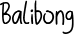 Balibong Regular