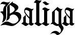Baliga Blackletter