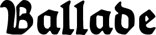 Ballade Bold